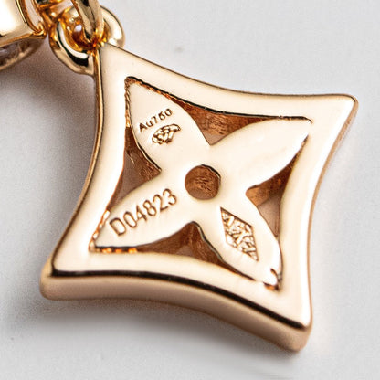 LOUIS VUITTON STAR EARRINGS GOLD