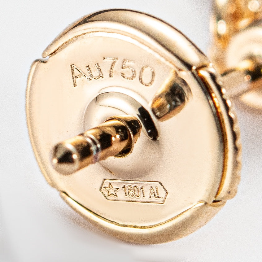 LOUIS VUITTON STAR EARRINGS GOLD