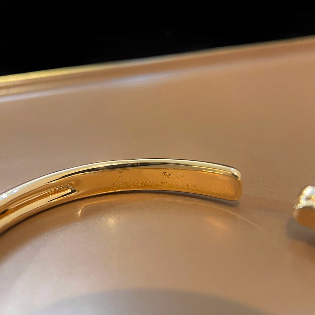 CARTIER PANTHERE GOLD OPEN BRACELET