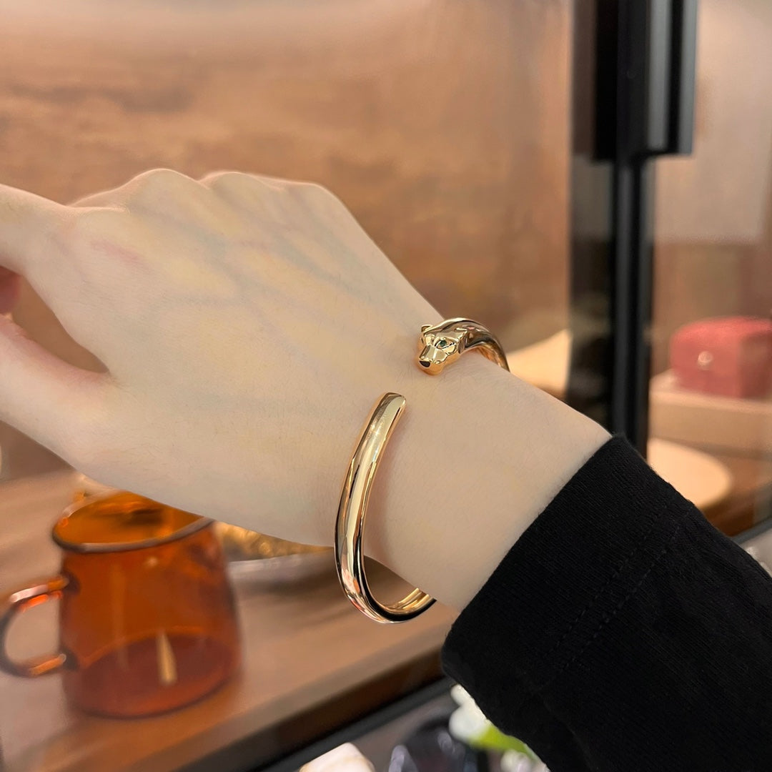 CARTIER PANTHERE GOLD OPEN BRACELET