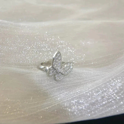 VCA BUTTERFLY DIAMOND RING