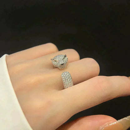 CARTIER PANTHERE 5.5MM ALL DIAMOND RING