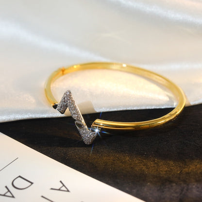 LOUIS VUITTON VOLTE UPSITE DOWN GOLD DIAMOND BRACELET