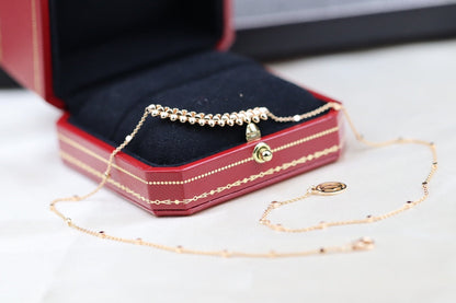 CARTIER CLASH PINK GOLD NECKLACE