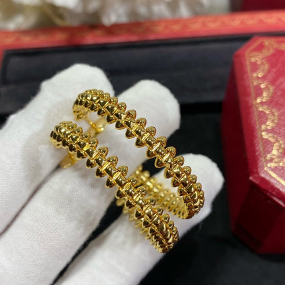 CARTIER CLASH LARGE HOOP EARRINGS