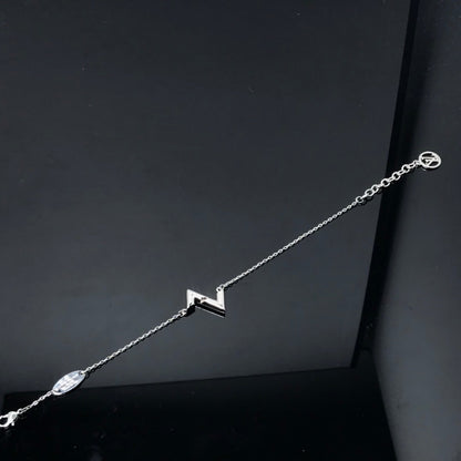 LOUIS VUITTON VOLT LV LOGO BRACELET