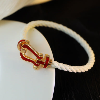 FRED FORCE 10 WHITE TEXTILE DIAMOND PAVED