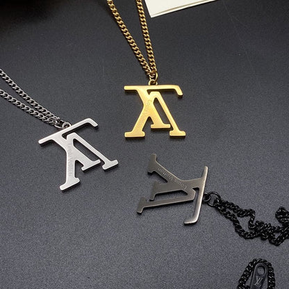 18K Louis Vuitton Upside Down Necklace