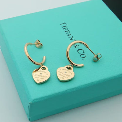 18K Return to Tiffany Hoop Earrings