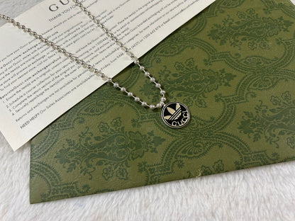 Double Gucci x Adidas Pendant Boule Necklace