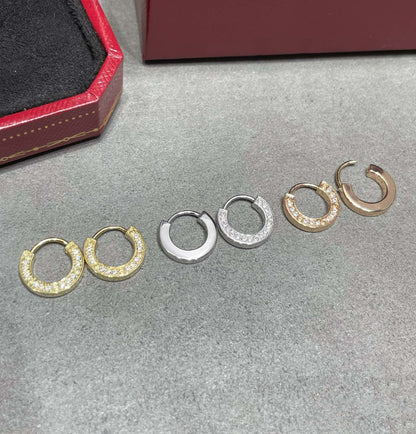 CARTIER LOVE DIAMOND EARRINGS