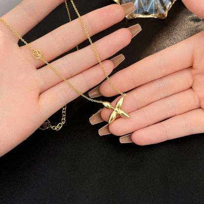 LOUIS VUITTON LOUISETTE GOLD NECKLACE