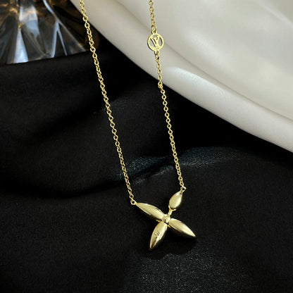 LOUIS VUITTON LOUISETTE GOLD NECKLACE