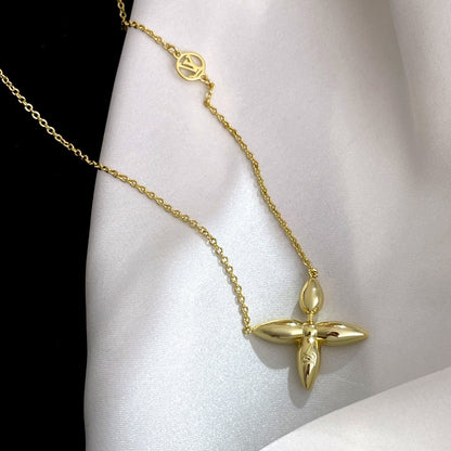 LOUIS VUITTON LOUISETTE GOLD NECKLACE