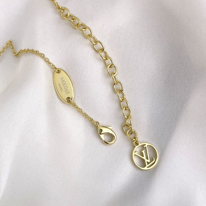 LOUIS VUITTON LOUISETTE GOLD NECKLACE