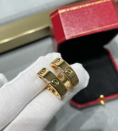 CARTIER LOVE 5.5MM EARRINGS
