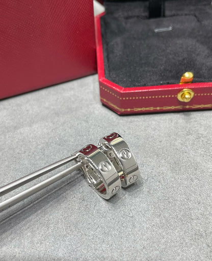 CARTIER LOVE 5.5MM EARRINGS