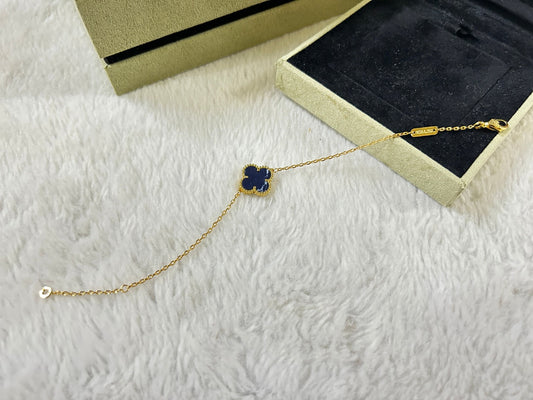 VCA CLOVER 1 MOTIF PIETERSITE BRACELET