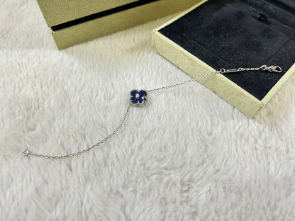 VCA CLOVER 1 MOTIF PIETERSITE BRACELET