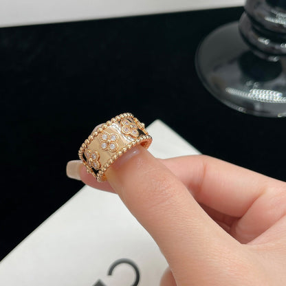 VCA PERLEE DIAMOND LARGE RING