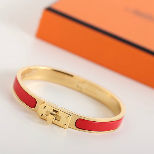 HERMES HM KELLY RED BRACELET