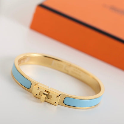 HERMES HM KELLY CLOUD BLUE BRACELET