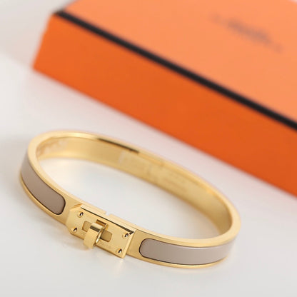 HERMES HM KELLY GREY BRACELET