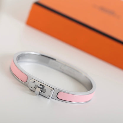 HERMES HM KELLY PINK BRACELET
