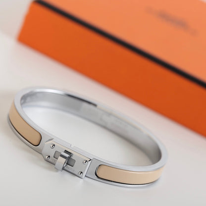 HERMES HM KELLY BEIGE BRACELET