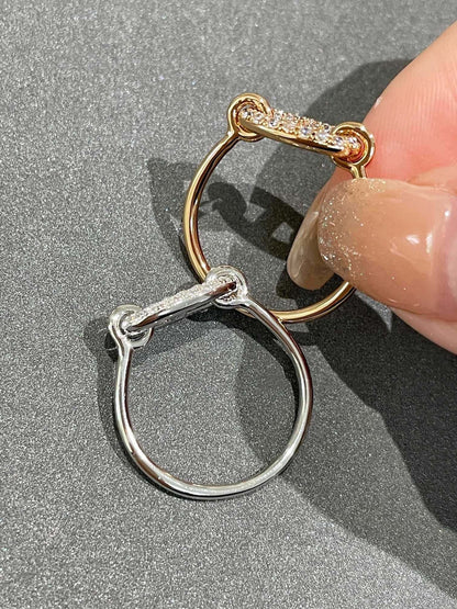 HERMES RONDE SMALL DIAMOND RING