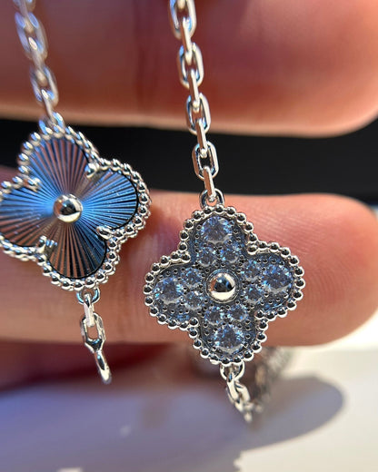 VCA CLOVER 5 MOTIF LASER BRACELET COLLECTION