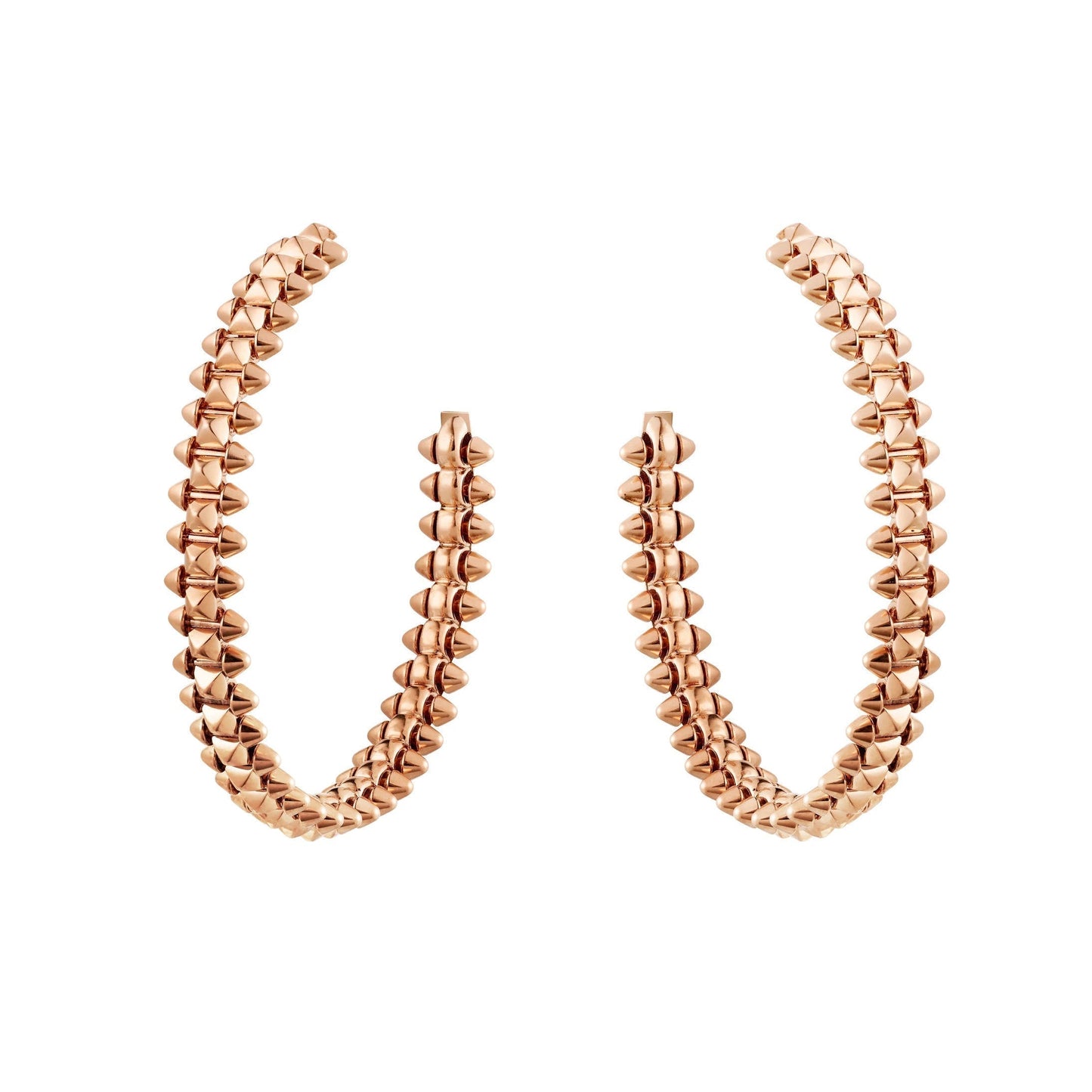 CARTIER CLASH LARGE HOOP EARRINGS