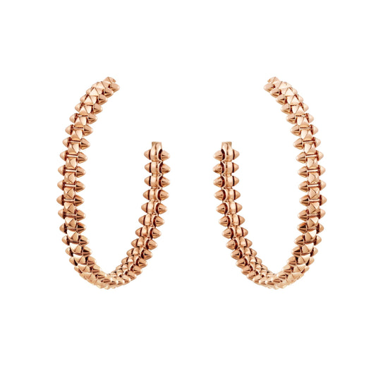 CARTIER CLASH LARGE HOOP EARRINGS