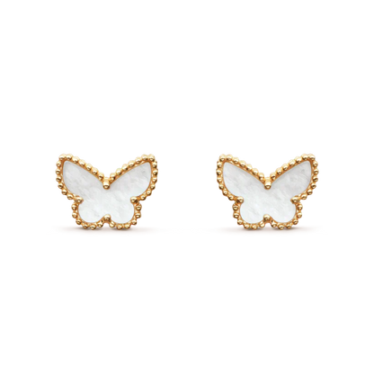 VCA SWEET BUTTERFLY MOP EARSTUDS