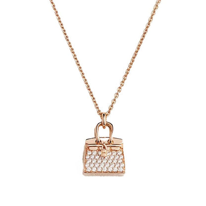 18K Amulettes Birkin Pendant Hermes Necklace