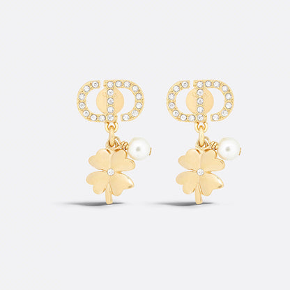 18K Petit Dior Lucky Charms Earrings