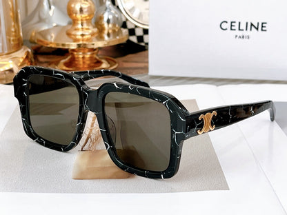 CELINE TRIOMPHE SUNGLASSES CL4S490 IN ACETATE
