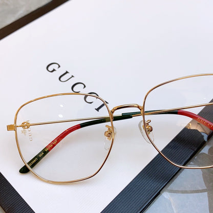 GUCCI SQUARE FRAME SUNGLASSES GG0396O IN METAL