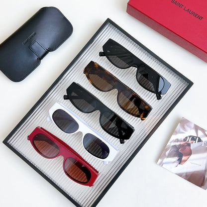 GUCCI RECTANGULAR FRAME SUNGLASSES GG1771 IN ACETATE