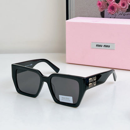 MIU MIU GLIMPSE SQUARE SUNGLASSES SMU07S IN ACETATE