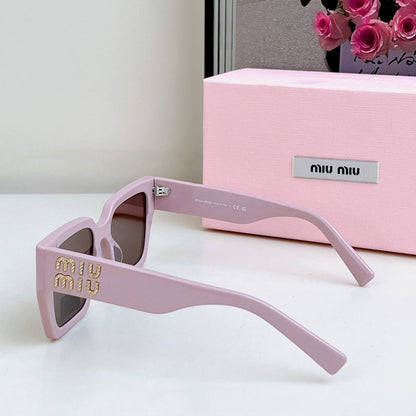 MIU MIU GLIMPSE SQUARE SUNGLASSES SMU07S IN ACETATE