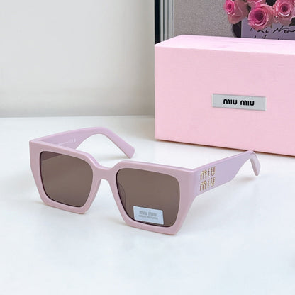 MIU MIU GLIMPSE SQUARE SUNGLASSES SMU07S IN ACETATE