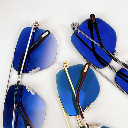 CARTIER PREMIÈRE NAVIGATOR FRAME SUNGLASSES CT6011S IN METAL