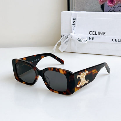 CELINE TRIOMPHE SUNGLASSES CL40288 IN ACETATE