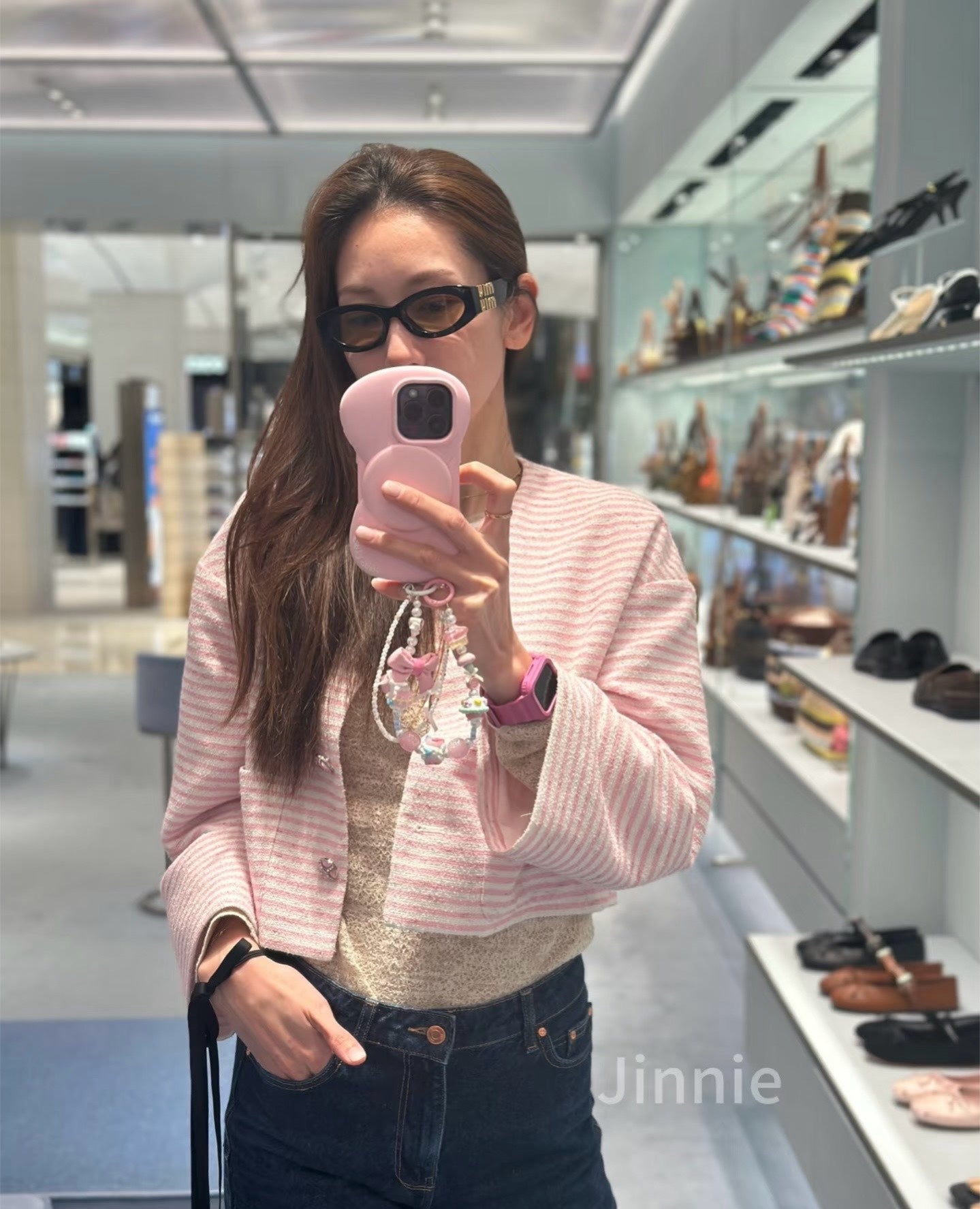MIU MIU LOGO SMU 11WS SUNGLASSES 575894 IN BLACK ACETATE BROWN LENS