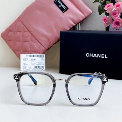 CHANEL SQUARE SUNGLASSES CH 0769 IN ACETATE CHAIN METAL
