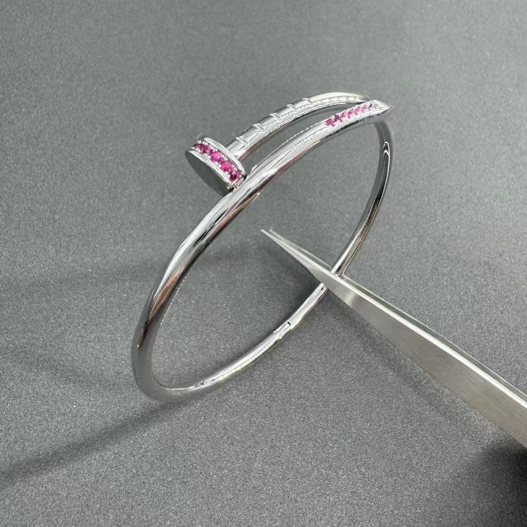 CARTIER JUSTE BRACELET 2.5MM DIAMONDS NEW