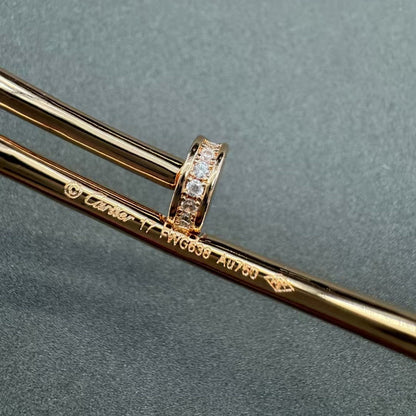 CARTIER JUSTE BRACELET 2.5MM DIAMONDS NEW