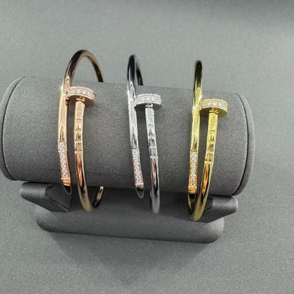 CARTIER JUSTE BRACELET 2.5MM DIAMONDS NEW