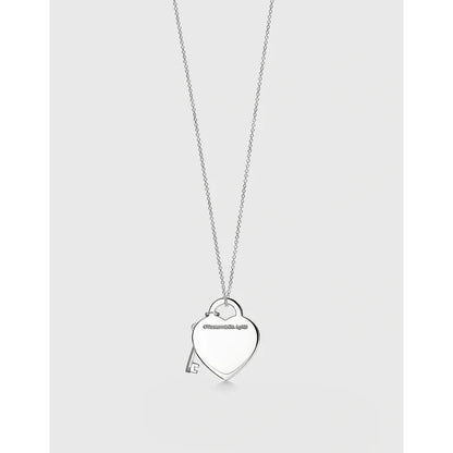 18K Return to Tiffany Heart & Key Necklace